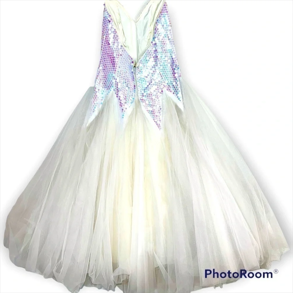 Tadashi Shoji Gown Mermaid Sequin Bustier Corset Dress